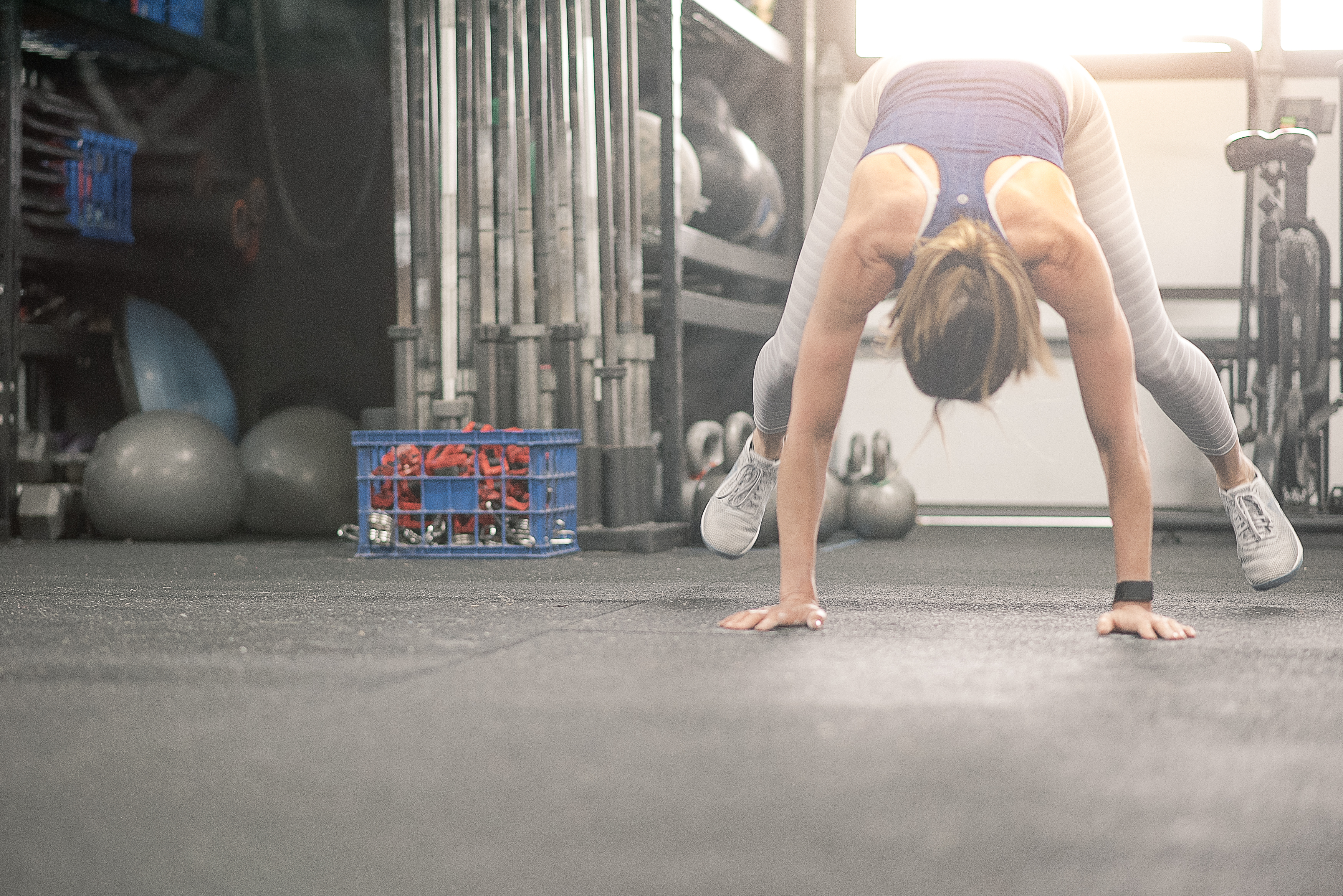 Personal training session at PeakRx